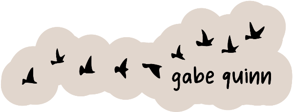 Gabe Quinn "Birds" Sticker