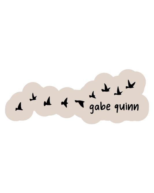 Gabe Quinn "Birds" Sticker